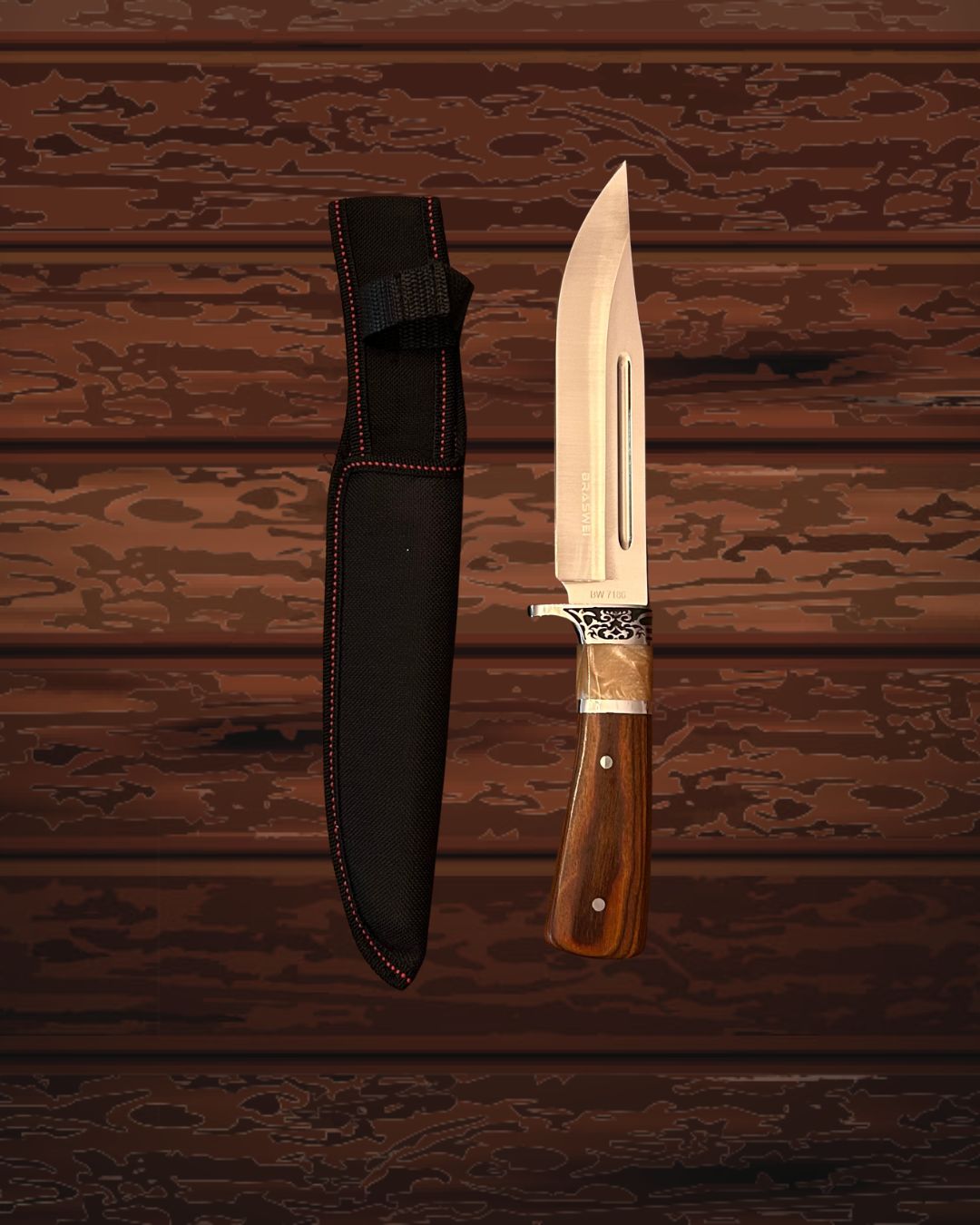 Faca de Churrasco MasterCut– Aço Inox 31 cm com Cabo Tradicional